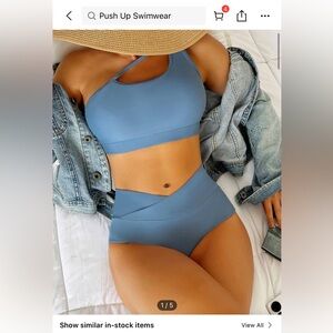 Brand new shein swim bikini size S